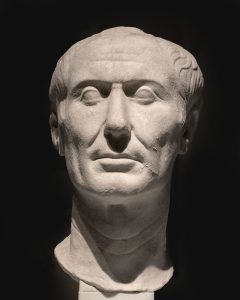 A picture of Caesars bust