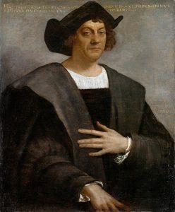 A picture of Christopher Columbus