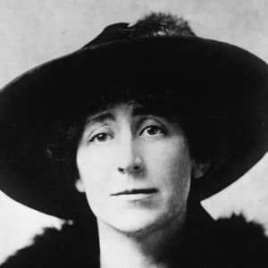 A picture of Jeannette Rankin-quotes by women's rights activists.