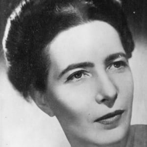 A picture of Simone de Beauvoir-quotes by women's rights activists.