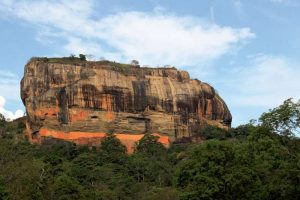A picture of Sigiriya, Sri Lanka, the eighth wonder of the world
