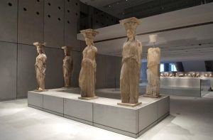 A picture of the Acropolis Museum, Greece