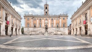 A picture of the Capitoline museums