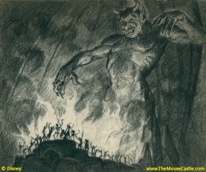 A picture of Chernobog- evil gods