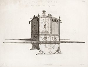 A picture of a Sedan chair