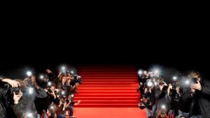 A icture of the red carpet