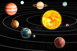 A picture of the solar system