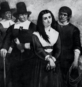 A pcture of an accused 'witch'- causes of the Salem witch trials of 1692