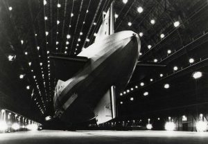 A picture of the dirigible USS Macon