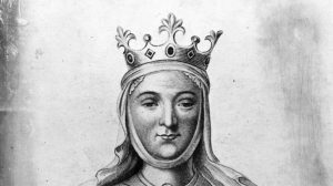 A picture of Eleanor of Aquitaine- Famous Women Of The Middle Ages- Famous medieval woman