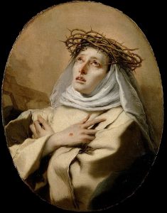 A picture of Catherine of Siena