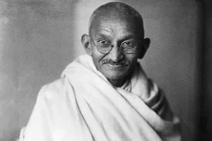 A picture of Mahatma Gandhi