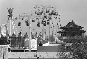 A picture of the Swiss sky ride