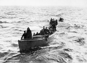 A picture of the Little ships- Dunkirk Evacuation