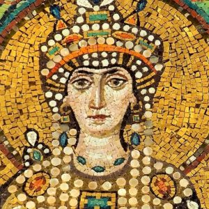 A picture of Theodora, Empress of Byzantium