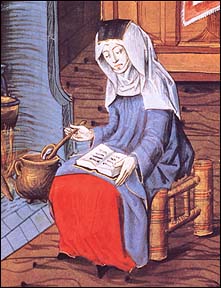 A picture of Margery Kempe- Famous Women Of The Middle Ages- Famous medieval woman