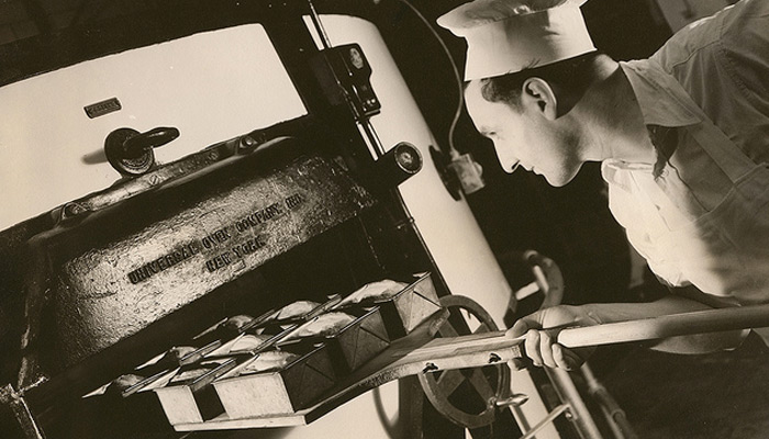 A picture of baking bread