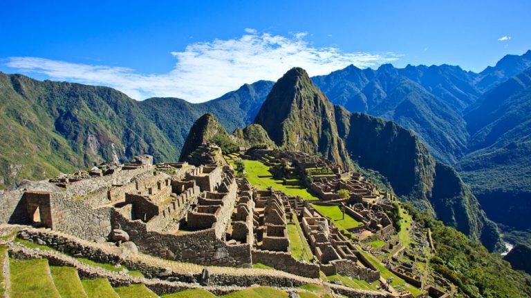 A picture of Machu Picchu