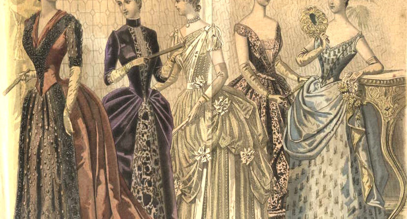 1820 - American Ball Gown; Silk - Fashion History