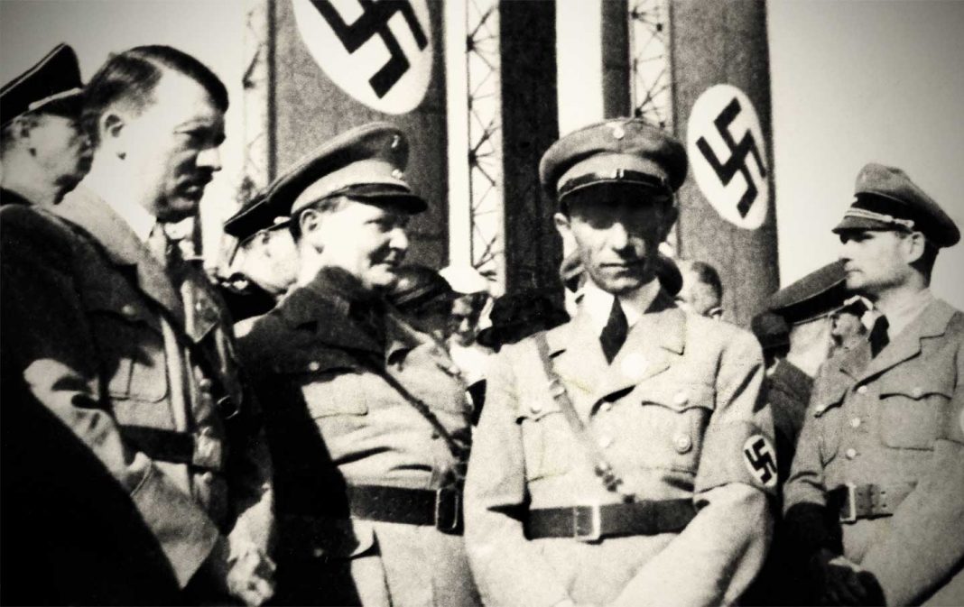 Hitler with his inner circle