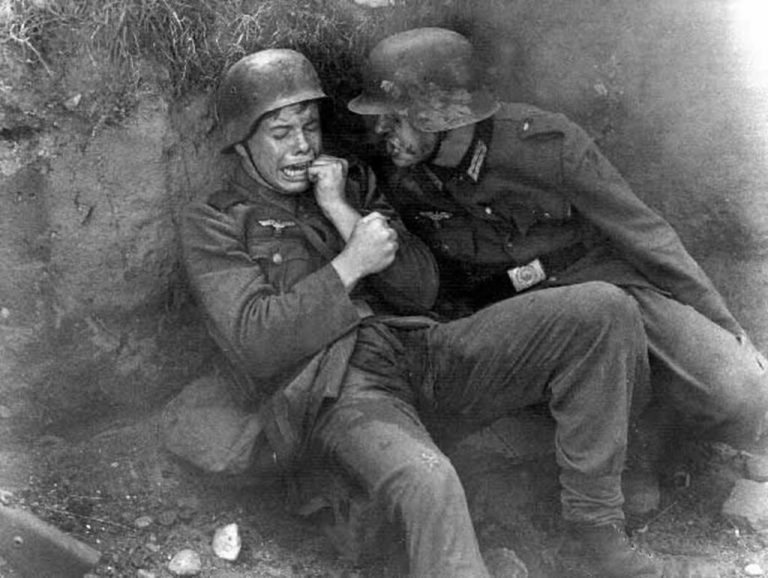 A click of German soldiers during WW2