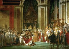 A painting from Napoleon's coronation