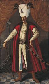 A painting of the Turkish Sultan