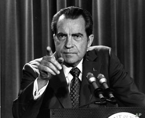 A picture of Richard Nixon