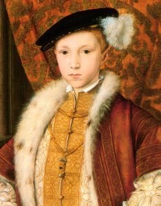 A picture of Edward VI- a symbol of Tudor Fashion