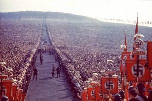 A picture depicting the celebration of the Reichserntedankfest