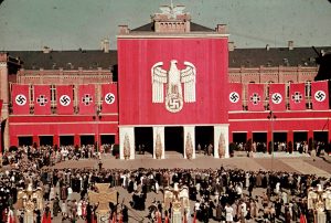 A colour picture of the Reich Veterans Day in Nazi Germany, 1939.
