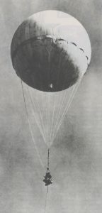 A picture of Fu Go balloon bomb- weird weapons