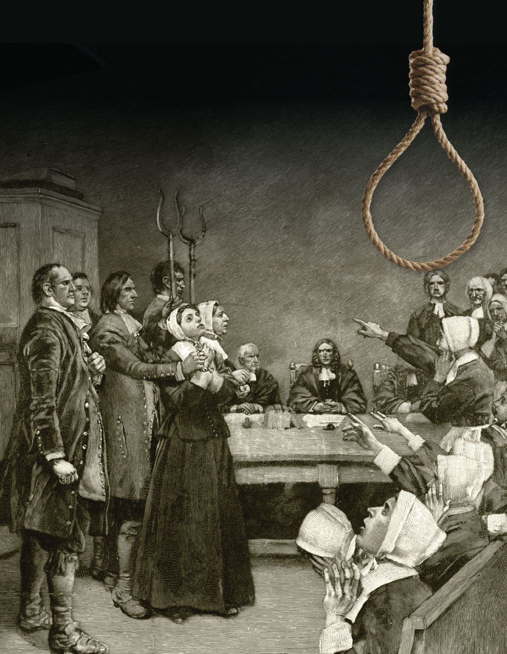 what caused the salem witch trials thesis