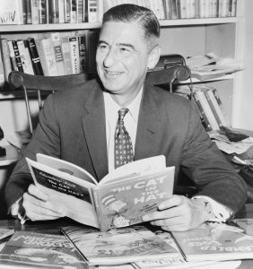 A picture of Theodor Seuss Geisel a.k.a Dr. Seuss