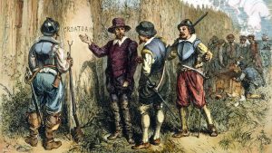A picture depicting the The Roanoke Colony