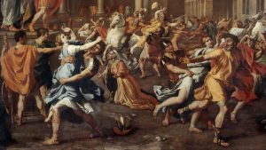 A picture depicting final years of the Roman Empire