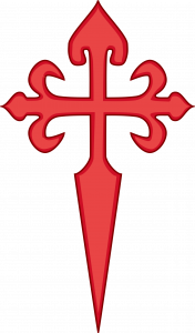 The insignia of the Order of Santiago