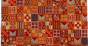 A picture depicting Incan textiles