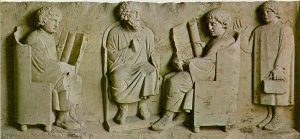 A picture depicting a school