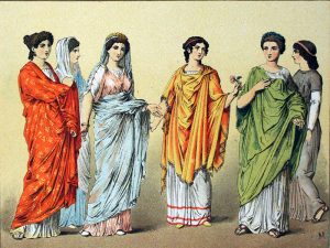 A picture of Roman women