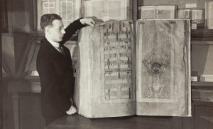 A picture of the Codex Gigas-strange artifact