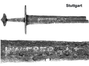A picture of the Ulfberht Swords