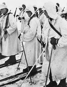 A picture of the German ski troops- Operation Barbarossa