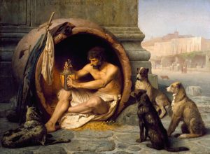A picture of Diogenes the Cynic