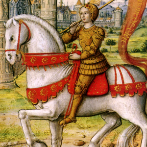 A picture of Joan of Arc